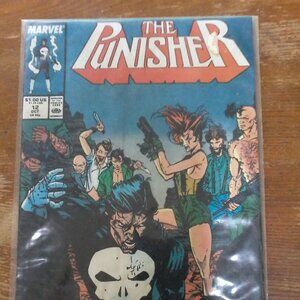 Marvel Punisher comics   #12 Oct 1988,  #13 Nov 1988, and Late Dec 1991